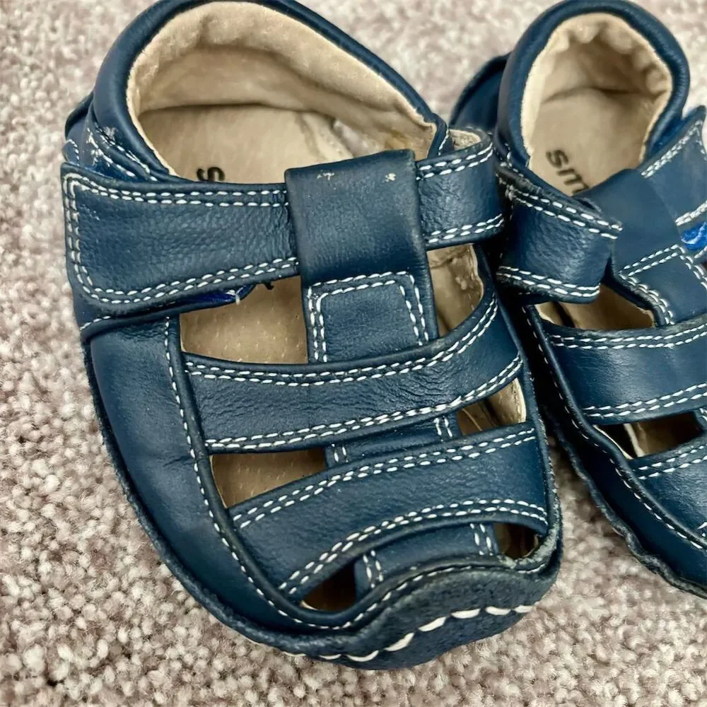 See Kai Run Infant Baby Shoes 6-9 Months Navy Blue Unisex